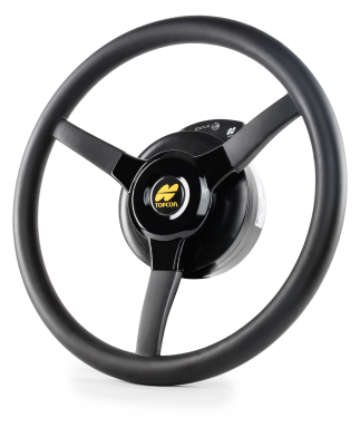 Topcon introduces AES-35 electric steering system designed for open platform vehicles