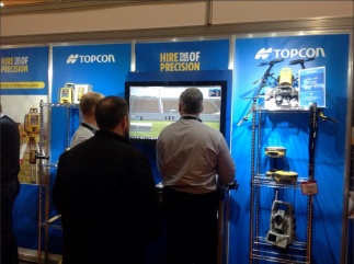 TOPCON TESTS FLYING SKILLS AT EXECUTIVE HIRE SHOW