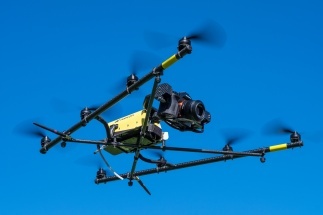 Topcon introduceert octocopter voor Europa
