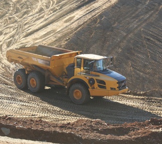 New technology monitors haul trucks&rsquo; productivity on Virginia dam reconstruction.