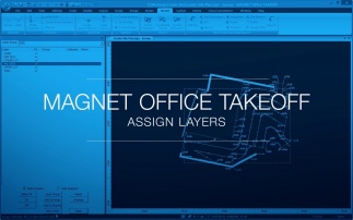 MAGNET Office Takeoff - Assign Layers
