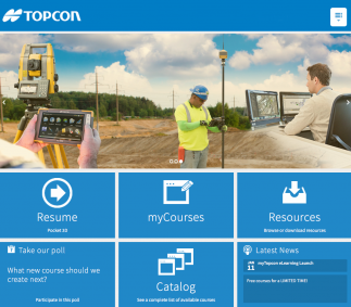 Topcon annonce de nouveaux cours en ligne pour le site d&rsquo;assistance myTopcon