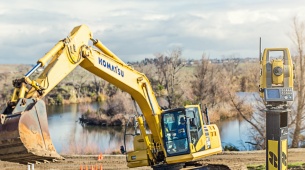 Topcon announces new local positioning capable excavator system
