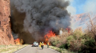 Incendie sous contr&ocirc;le