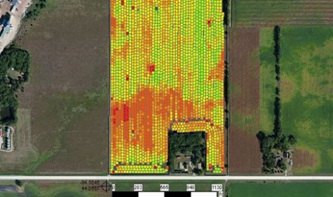 Fornire servizi per l'agronomia e condividere i dati completati in remoto